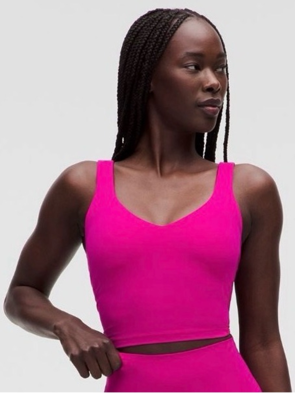 lululemon Align™ Tank V-Neck Tank in Pink Flare Size 4 NWT